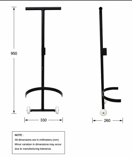 Gas Cylinder Mover Trolley
